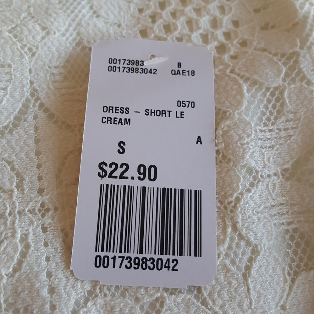 FOREVER 21 Cream Short dress - Picture 7 of 8